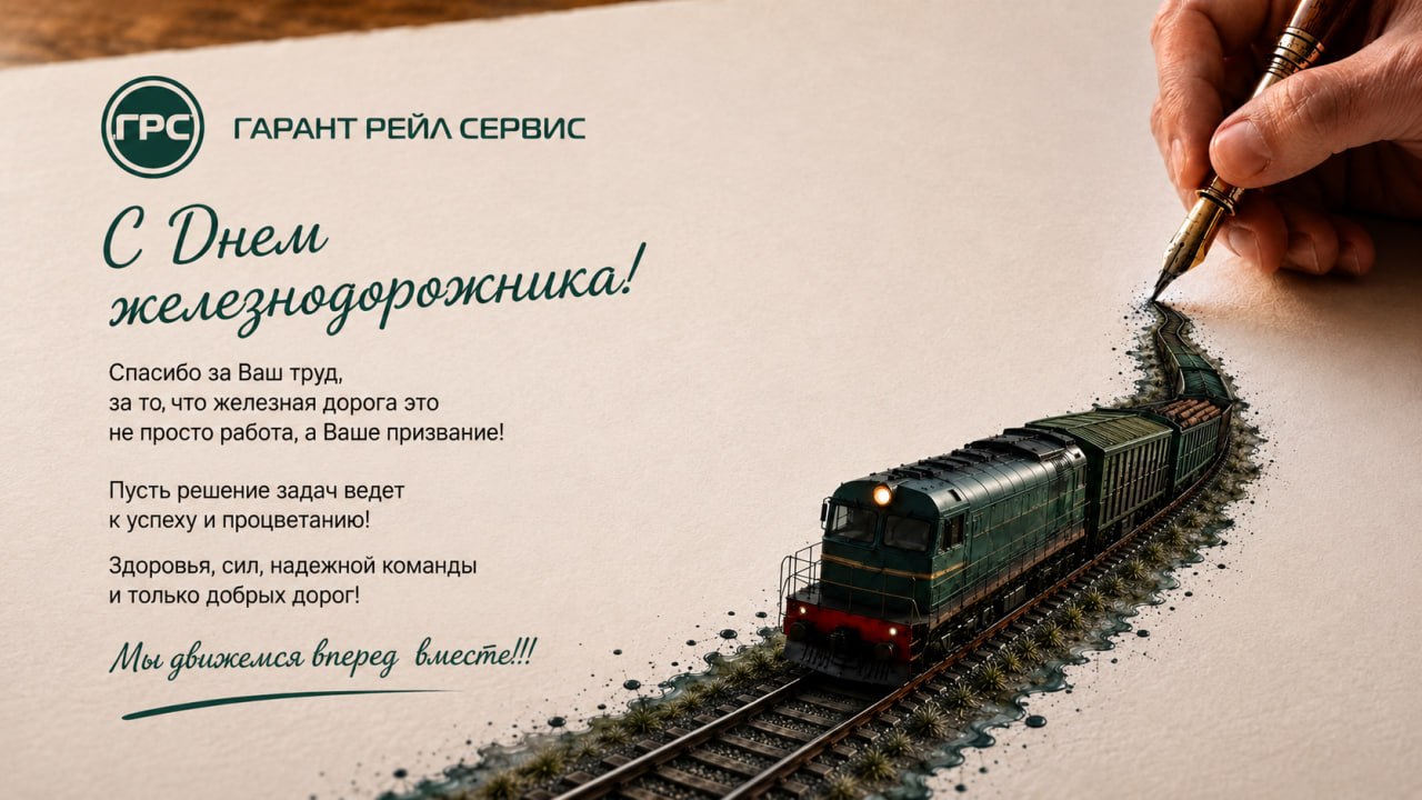 С Днем Железнодорожника!